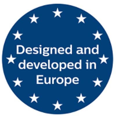Diseñada y desarrollada en Europa